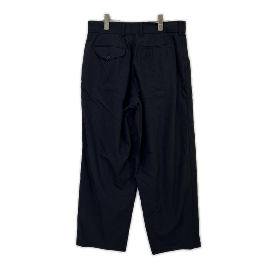 kolor カラー 23SS 23SCM-P13109 ネイビー トロピカルウール WOOL WIDE PANT ワイドパンツ ボトムス