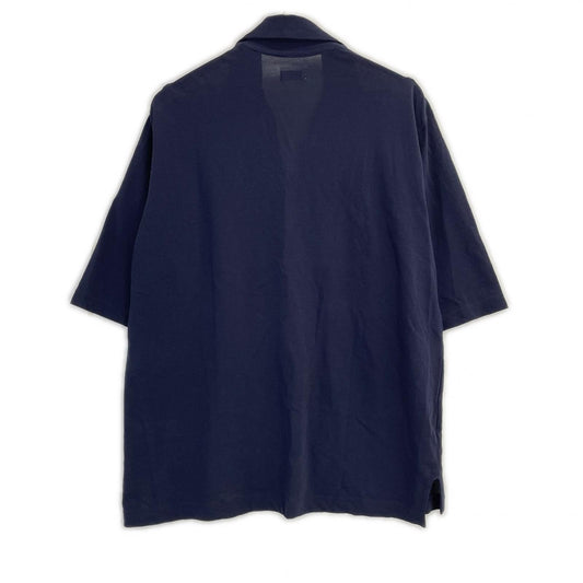 MAATEE&SONS マーティーアンドサンズ 26SS ネイビー S/S SKIPPER COTTON CRAPE ショートスリーブスキッパーカットソー トップス