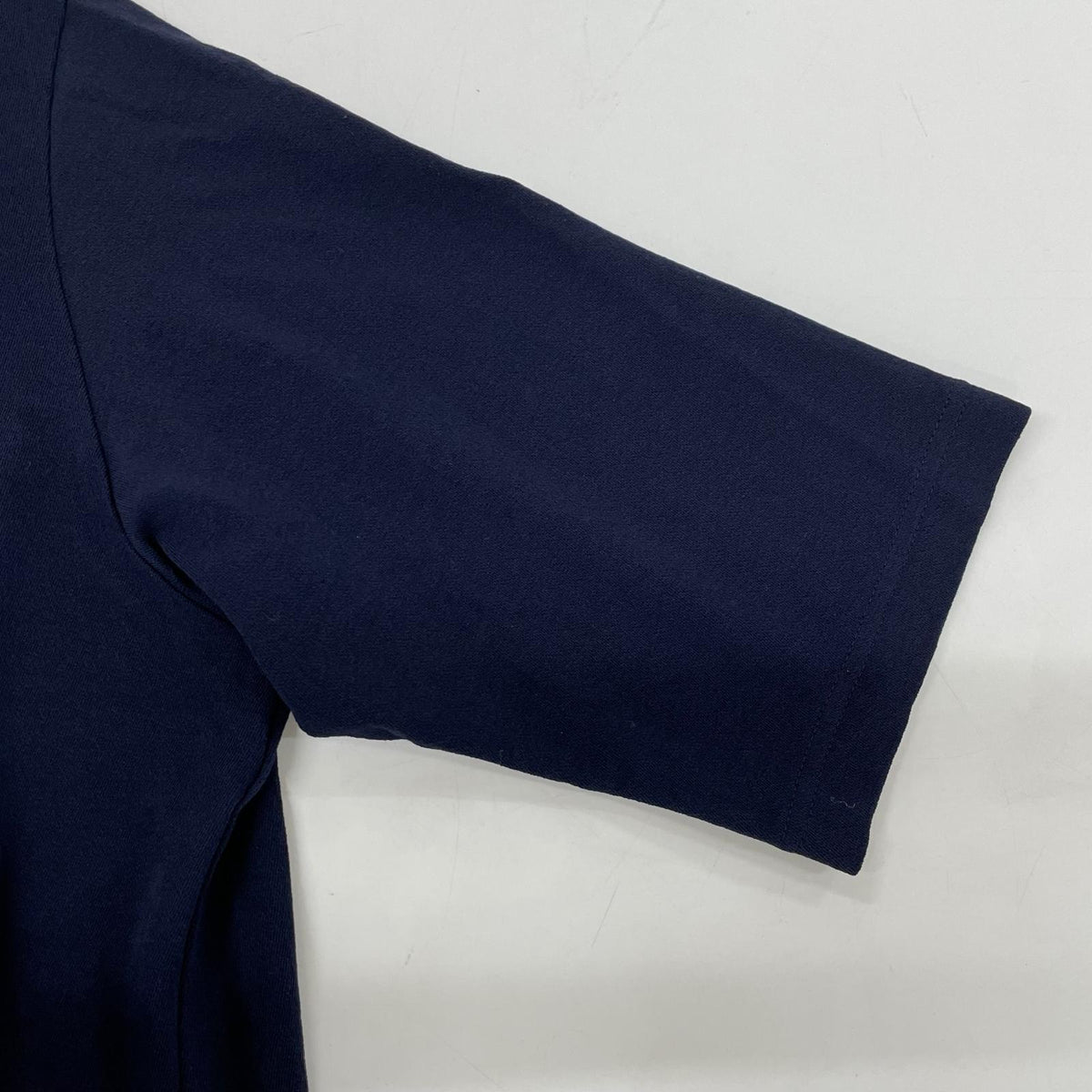 MAATEE&SONS マーティーアンドサンズ 26SS ネイビー S/S SKIPPER COTTON CRAPE ショートスリーブスキッパーカットソー トップス