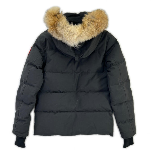 CANADA GOOSE カナダグース 3808MA ブラック コヨーテファー WYNDHAM/ウィンダム ダウン パーカ ジャケット