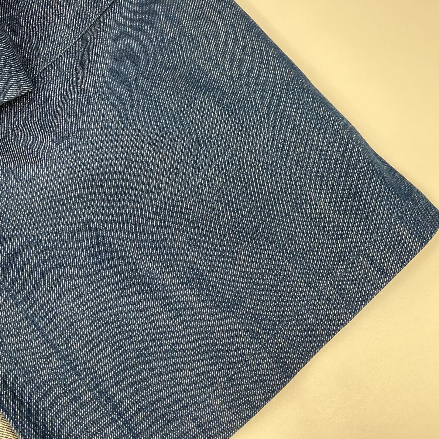 HYKE HYKE 162-17074 Indigo denim shop coat jacket