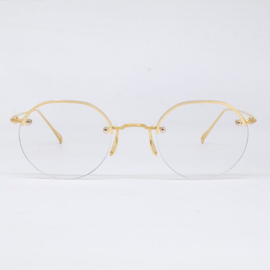 ayame アヤメ 【美品】CP RW シーピーアールダブリュー クラウンパントシェイプ ツーポイント アイウェア 眼鏡
