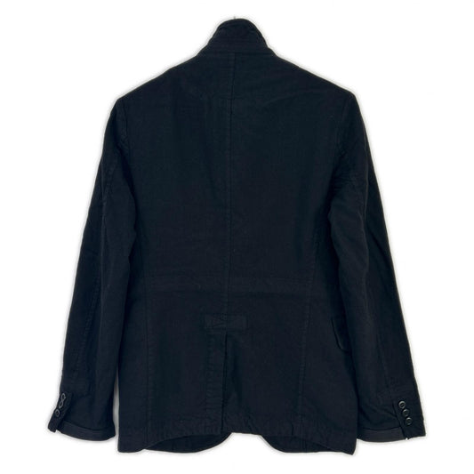 COMMEdesGARCONS HOMME コムデギャルソンオム 13AW HL-J015 ブラック 製品染め 4P ジップアップ ジャケット ジャケット
