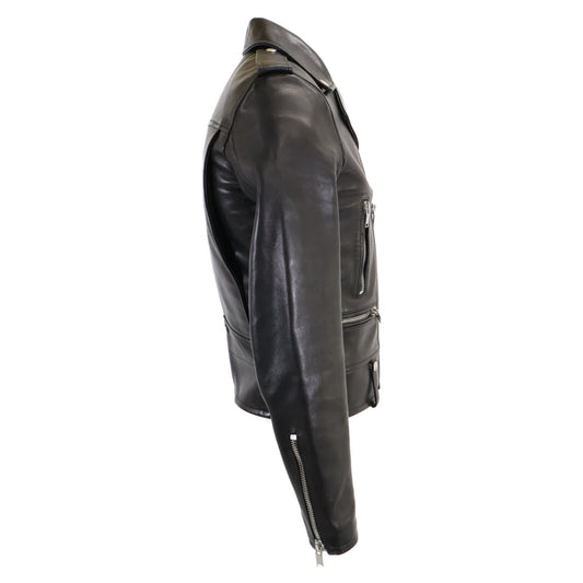 SAINT LAURENT PARIS サンローランパリ 【国内正規】397290 Y5YA1 エディ期 ラムレザー クラシックモーターサイクルジャケット ジャケット