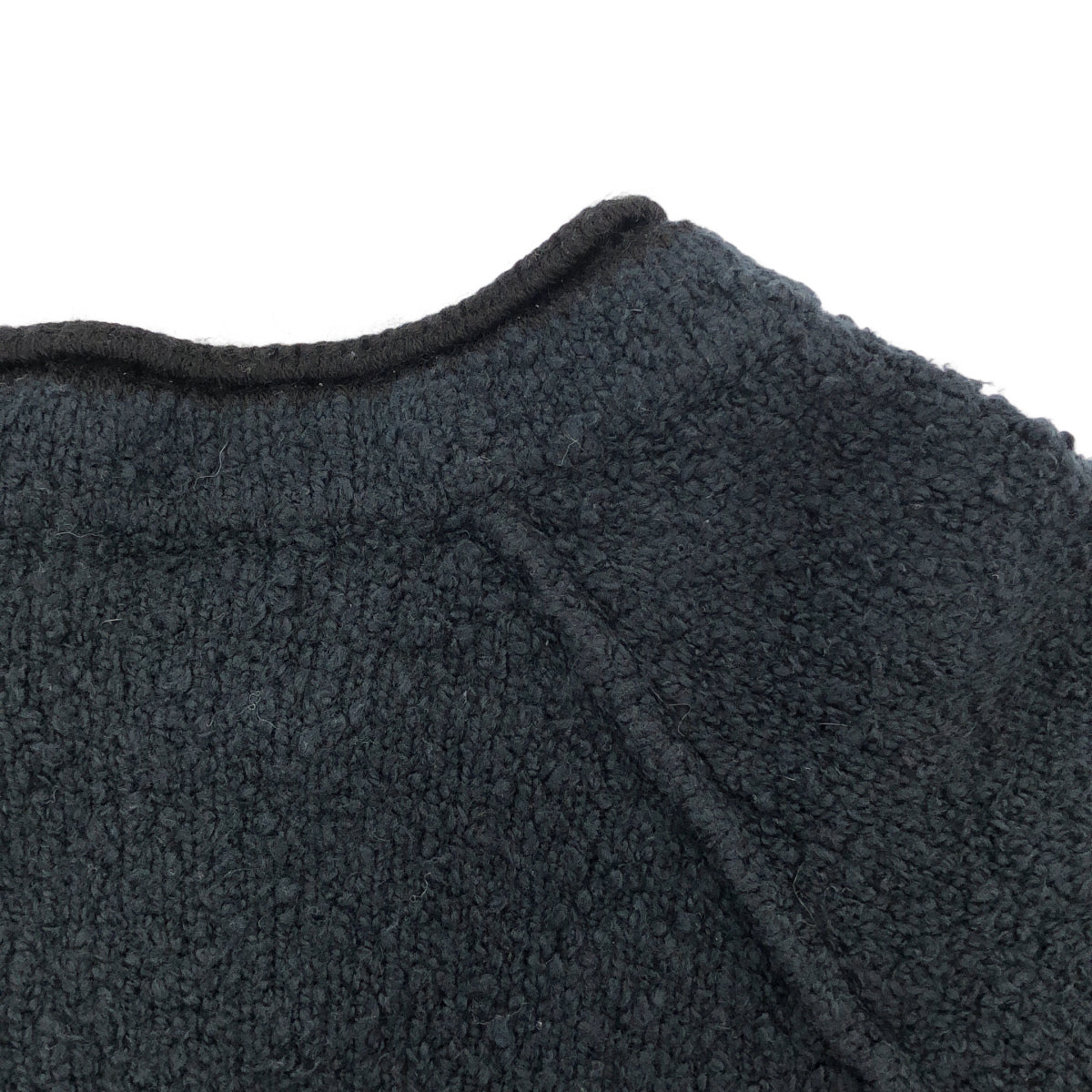STONE ISLAND ストーンアイランド 19年製 7115570D2 ネイビー Teddy crewneck sweater テディ ロゴワッペン クルーネックスウェット トップス