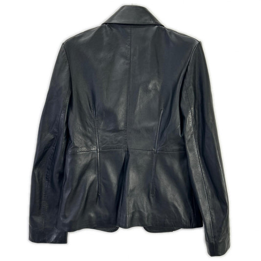 PaulSmith ポールスミス ブラック シープスキン ダブルジップ ジップアップジャケット ジャケット