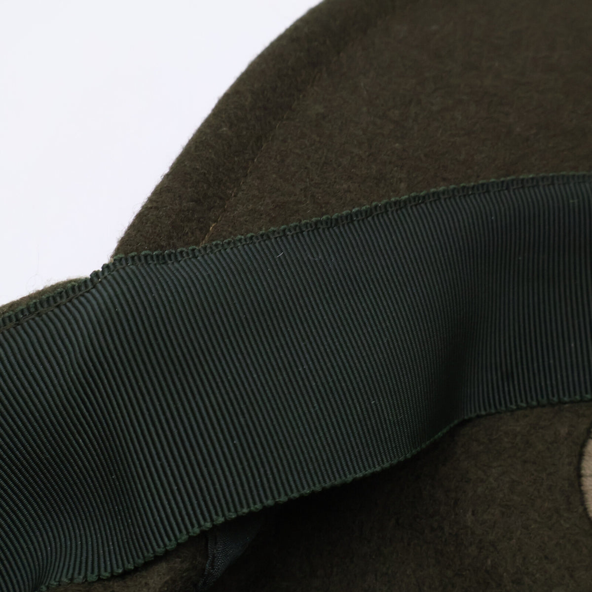sacai サカイ 【美品】20AW 20-0136S Wool Melton Cap Sロゴ刺繍 メルトンキャップ 帽子