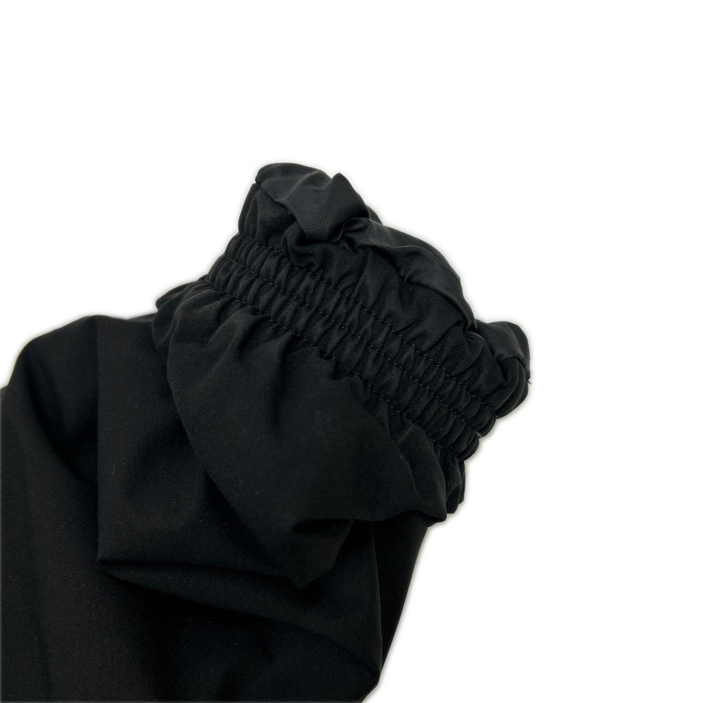 mizusawadown Mizusawa Down DOR-G9280W Black Nylon Hooded Long Down Coat