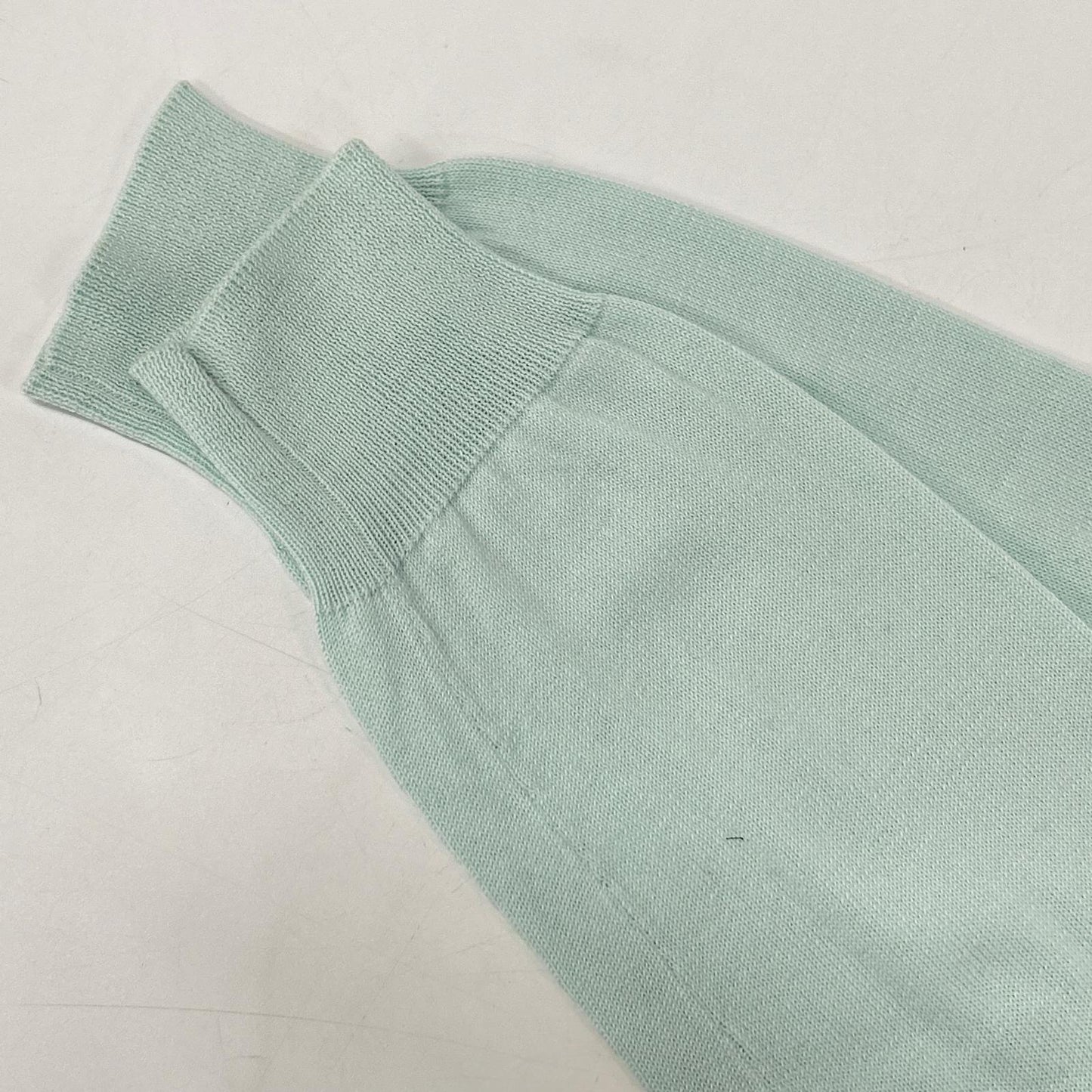 Maison margiela メゾンマルジェラ S51HA0904 ミントグリーン elbow patch long sleeves knit sweater クルーネックセーター トップス