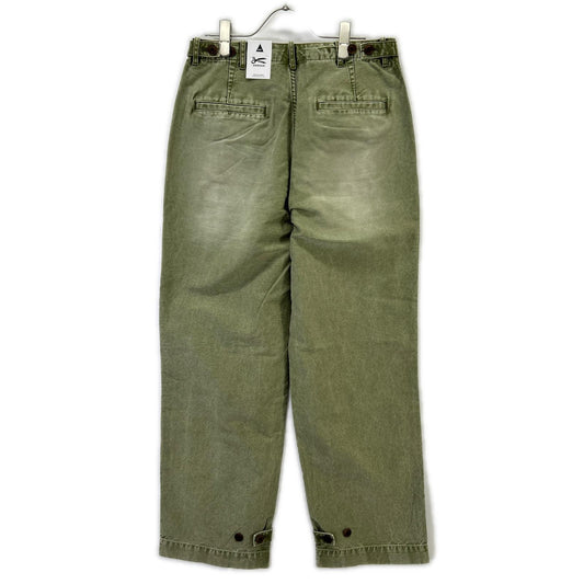 DENHAM デンハム 01-25-01-10-005 ARCHIVE UNIFORM S2 CHINO カーキ コットン ミリタリーパンツ ボトムス