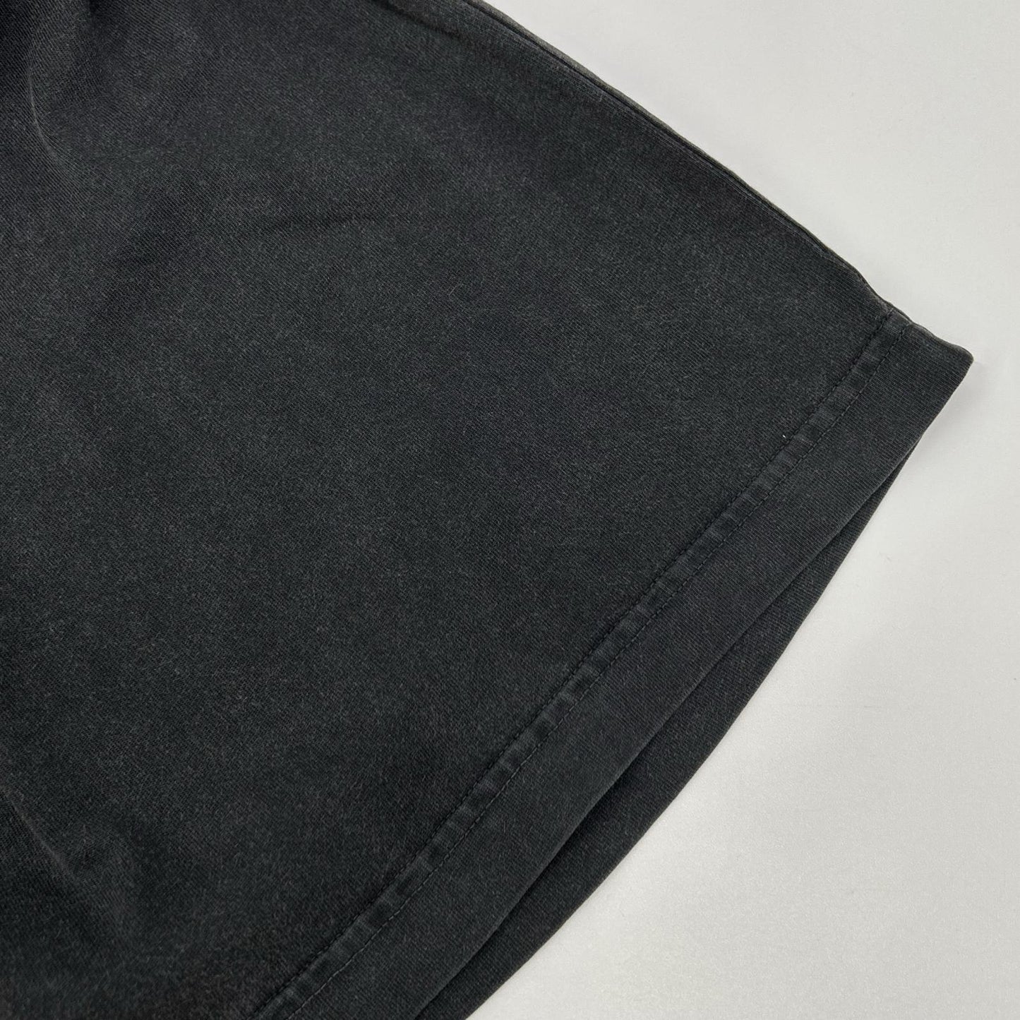 BALENCIAGA バレンシアガ 612966 ダークグレー ガーメントダイ バッグロゴ Tシャツ トップス