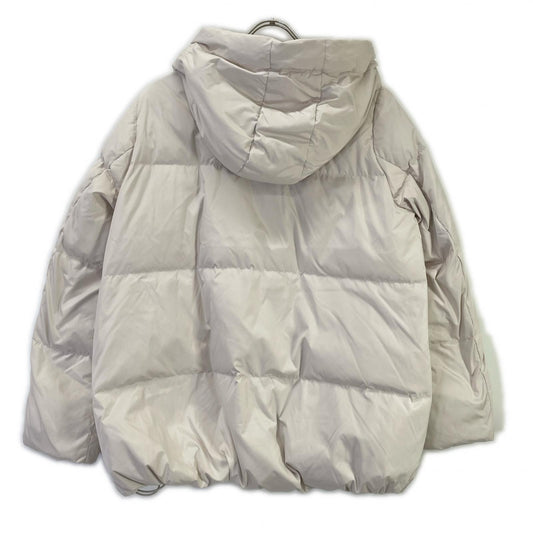 IENA Iéna 23020900049040 Ivory high-multifilament taffeta short down coat jacket