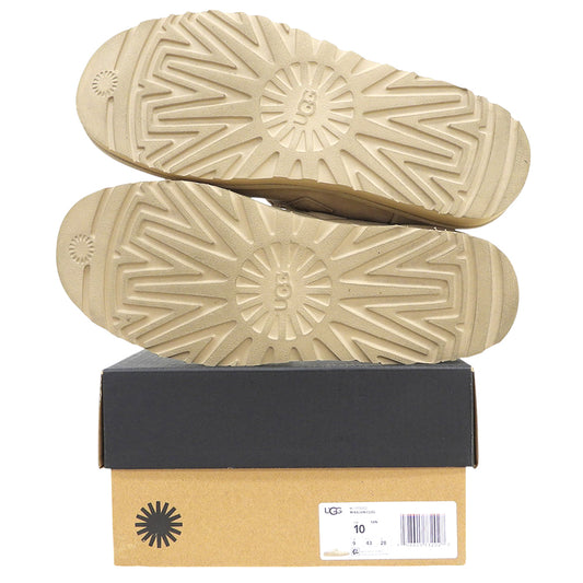 UGG アグ 美品 カルバン クロッグ クロックシューズ サボサンダル メンズ ベージュ 28 1178852 シューズ