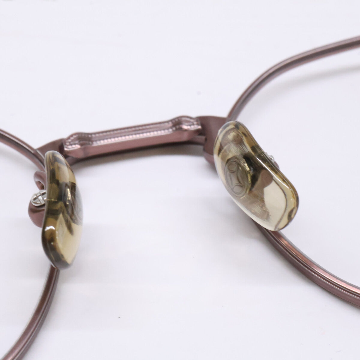 999.9 フォーナインズ 【新品同様】S-955T 8 TITANIUM クラウンパントシェイプ アイウェア 眼鏡