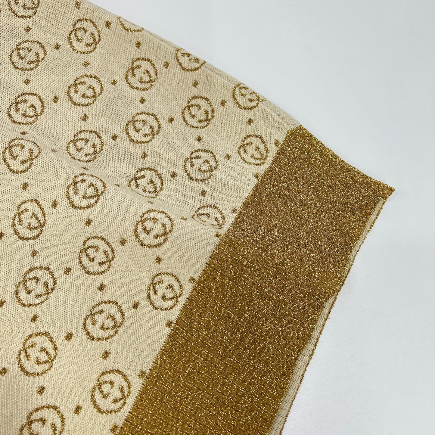 GUCCI グッチ 【美品/国内正規】605920XKAHT インターロッキングG ショートスリーブ ニットセーター トップス