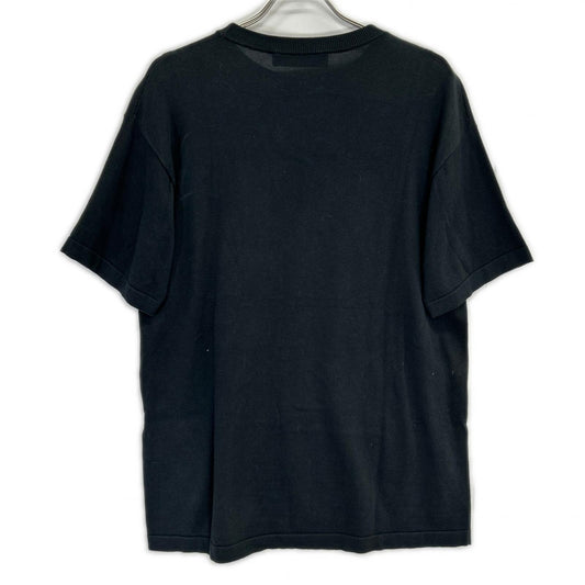 LOUIS VUITTON ルイヴィトン 【国内正規/23AW】RM232 AUR HPN83W コットンインタルシアクルーネック 半袖ニットセーター トップス