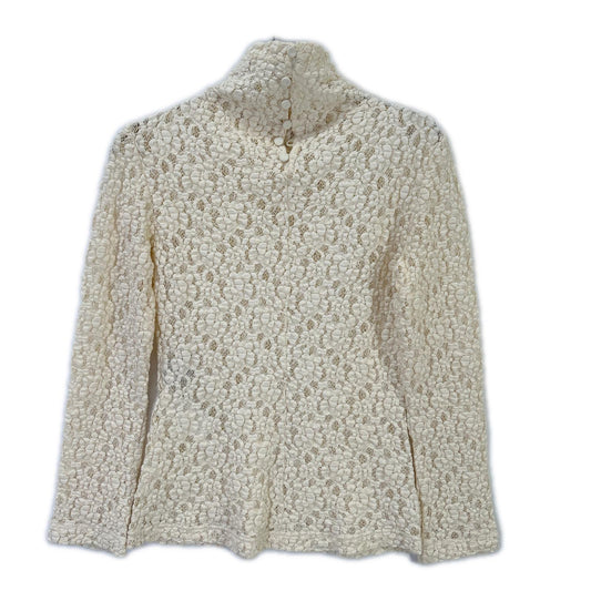 Chloe クロエ 【国内正規/24SS】HT0541011538 レース ハイネック ストレッチ トップス トップス