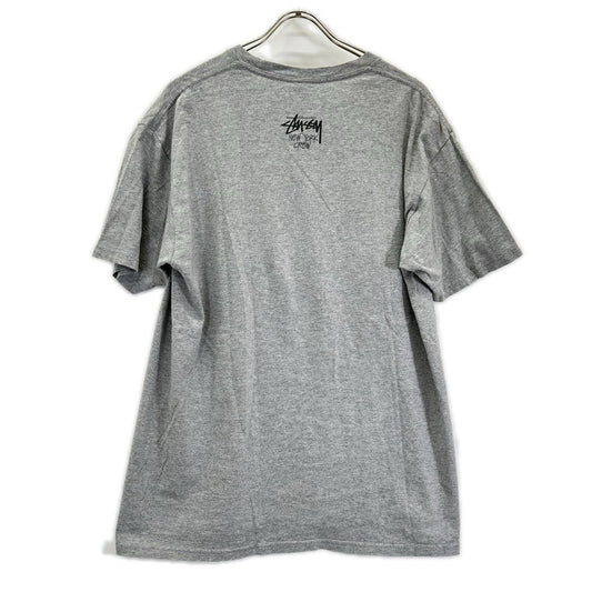 stussy ステューシー グレー World Tour S/S Tee ワールドツアー Tシャツ トップス