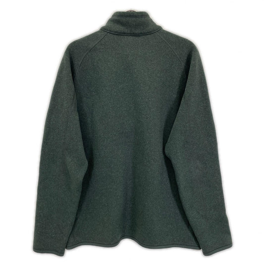 Patagonia パタゴニア 17年製 25522 モスグリーン ベターセーター ハーフジッププルオーバー トップス