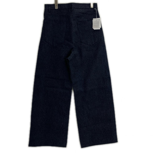 kiivu キフ DENIM CURVY LEG TROUSER - 12.5oz Rainbow Denim +Needles Punch- ボトムス