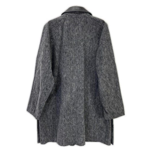 kiivu キフ ブラック×グレー HUNTING JACKET - Color Denim + Needle - ジャケット