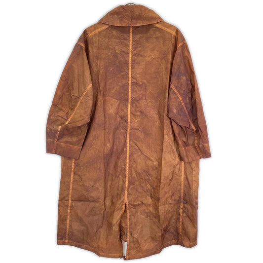 ASEEDONCLOUD アシードンクラウド 25SS 251102 ブラウン リサイクルナイロンタフタ 染め加工 assimilate plants coat コート