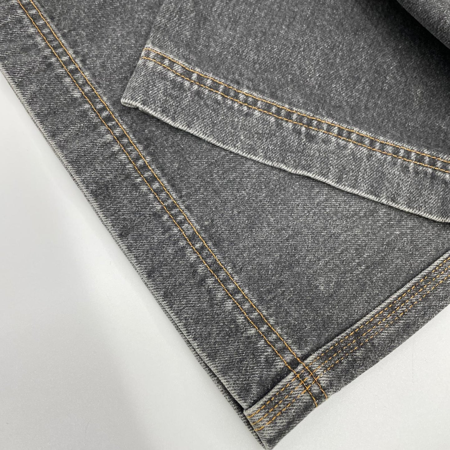 RICE NINE TEN ライスナインテン ブラック THREE QUARTER PAINTER JEANS クロップドバギーパンツ ボトムス