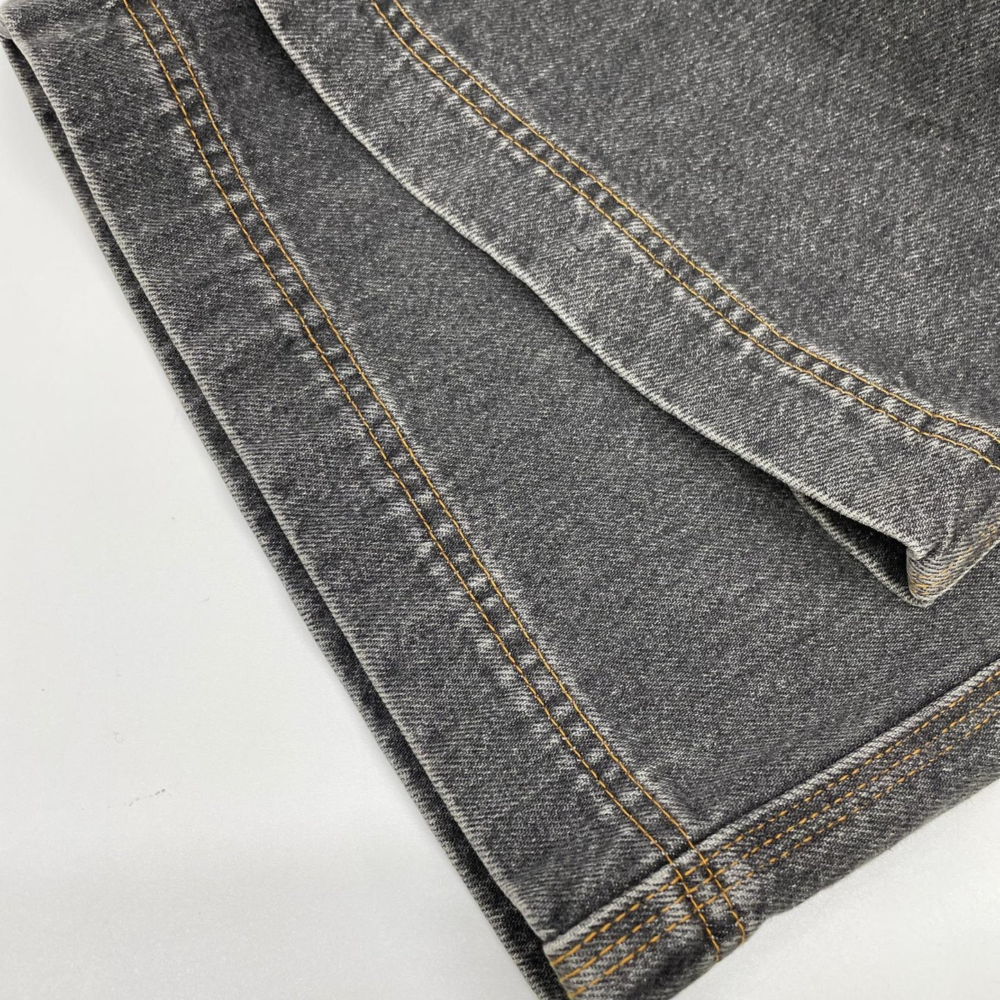 RICE NINE TEN ライスナインテン ブラック THREE QUARTER PAINTER JEANS クロップドバギーパンツ ボトムス