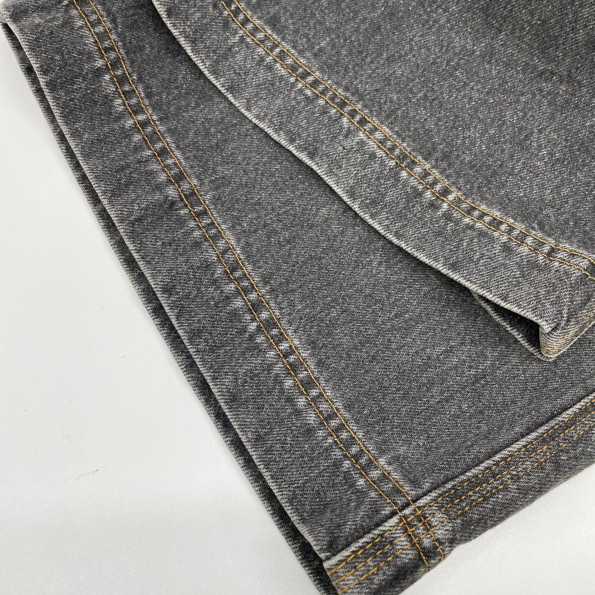 RICE NINE TEN ライスナインテン ブラック THREE QUARTER PAINTER JEANS クロップドバギーパンツ ボトムス