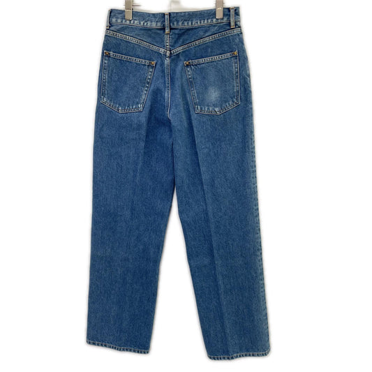 BISOWN ビソウン 24AW 24AW-BIS-PT32 インディゴ センタープレス ブリーチデニムパンツ ボトムス
