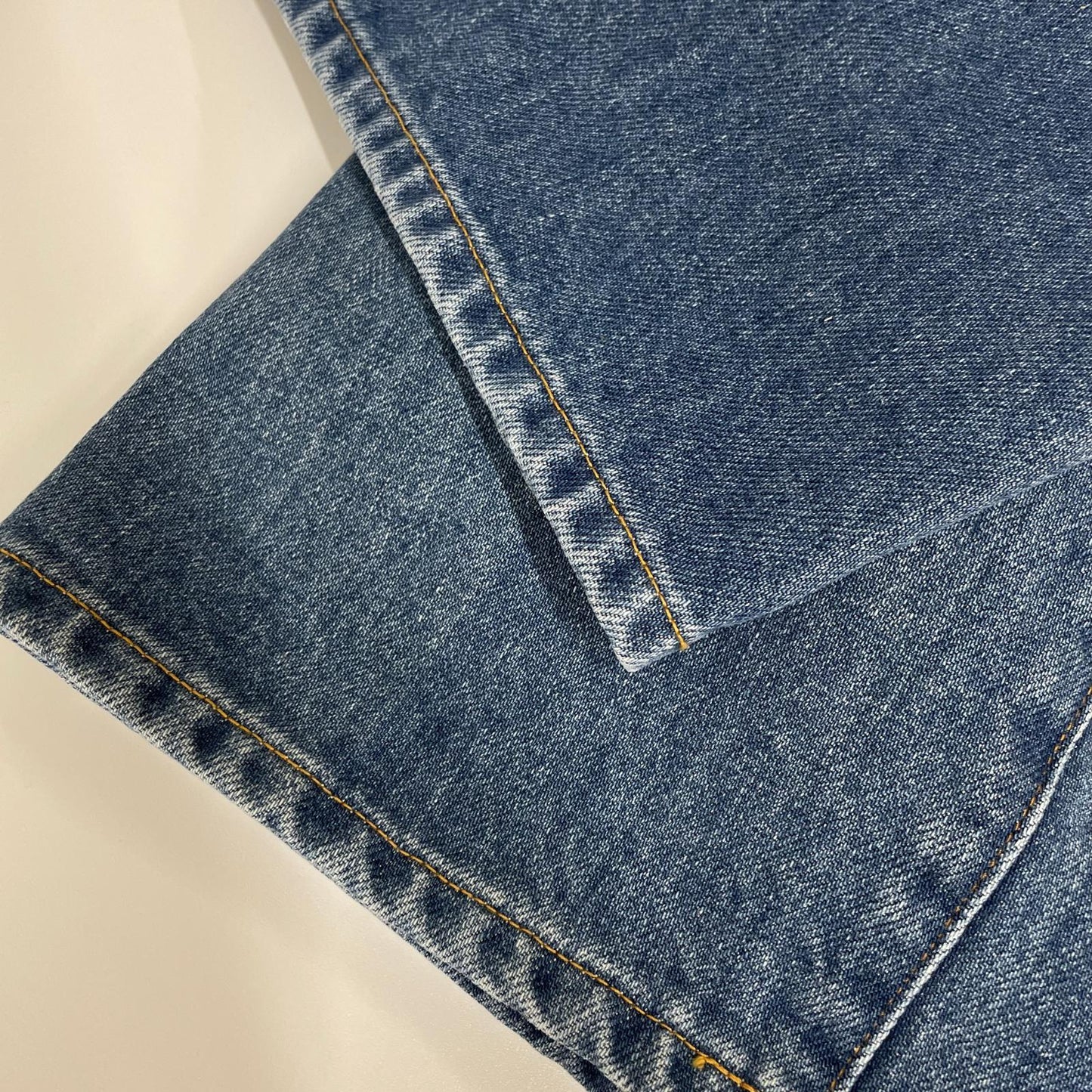 BISOWN ビソウン 24AW 24AW-BIS-PT32 インディゴ センタープレス ブリーチデニムパンツ ボトムス