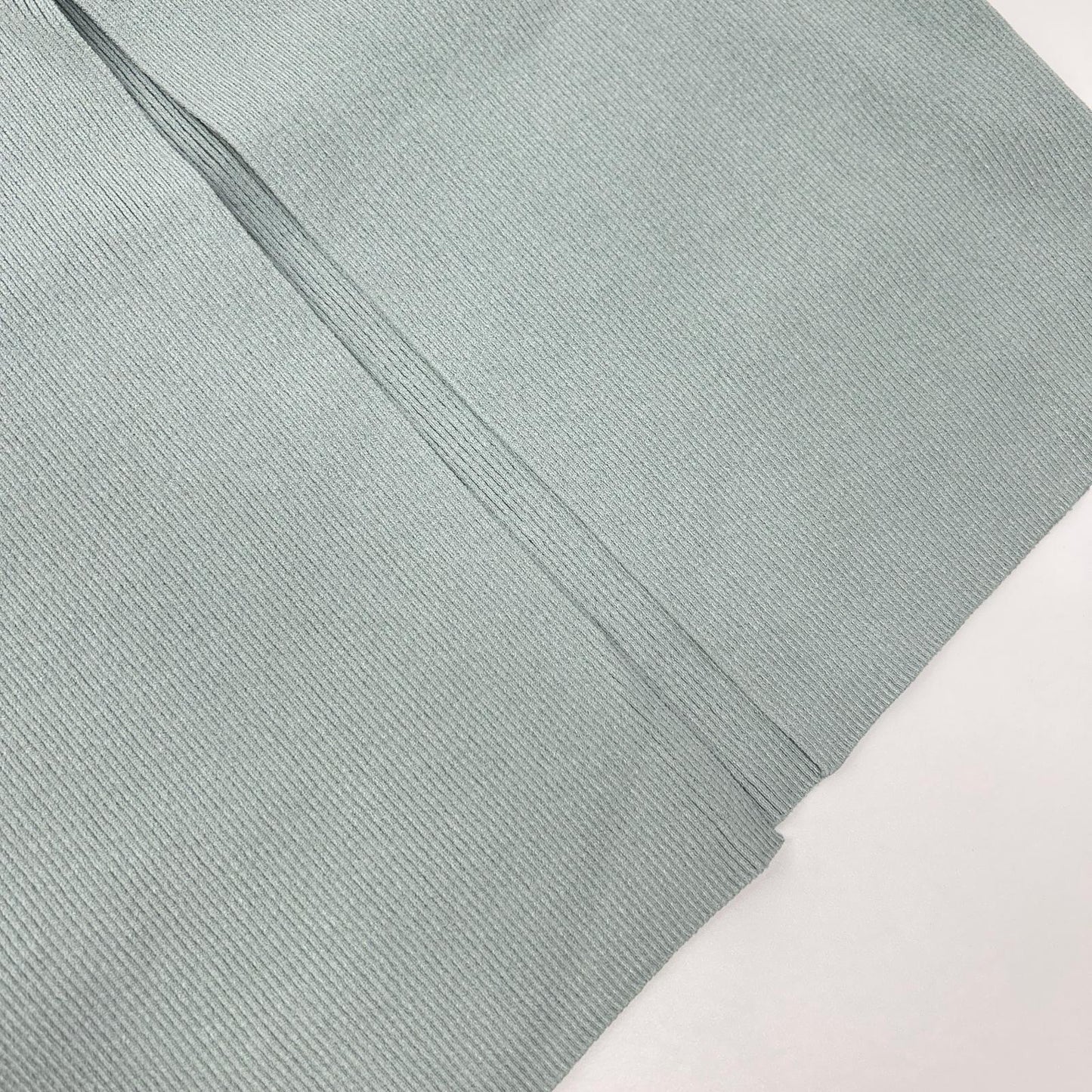 MUSE ミューズ 26SS 26-060-500-4010 DINER RIB グリーン レーヨン混 フロントスリット リブニットタイトロングスカート スカート
