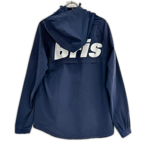 F.C.Real Bristol エフシーリアルブリストル FCRB-212041 ネイビー×ホワイト ポリエステル バックロゴ VENTILATION TRACK JACKET トップス
