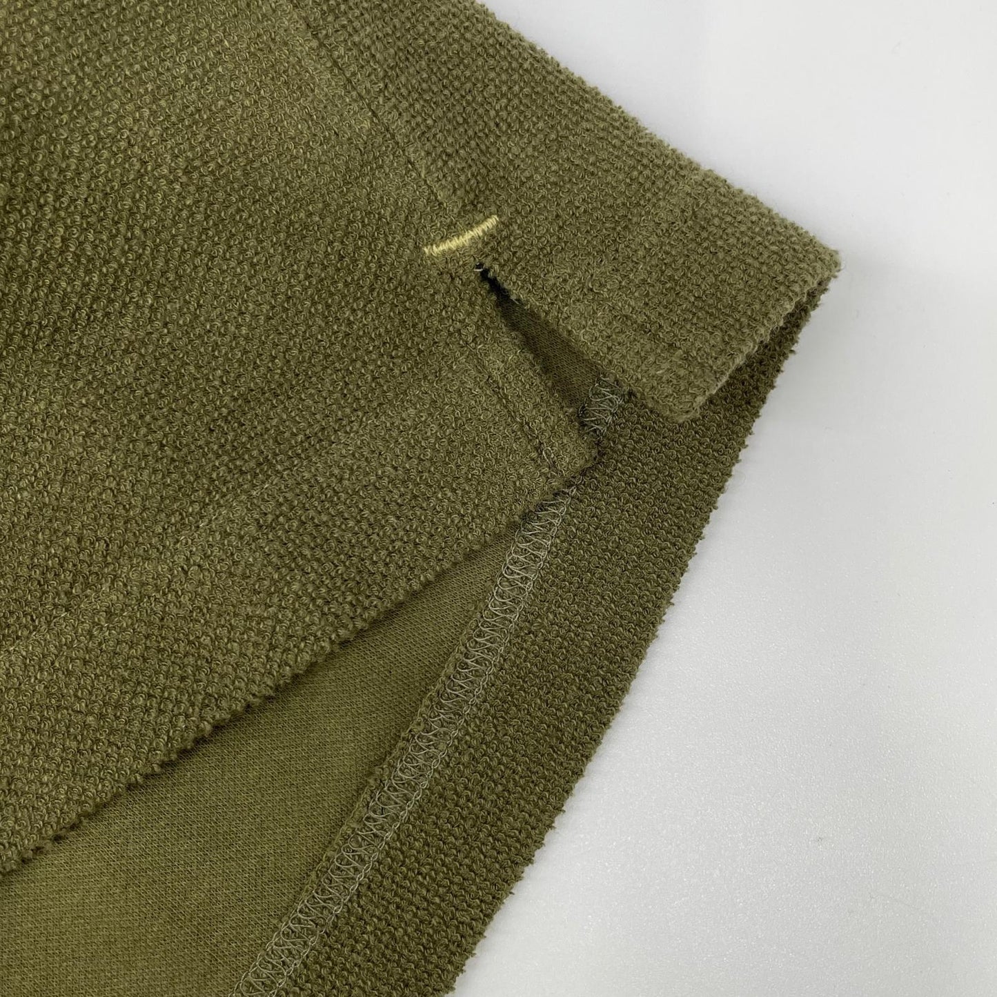 Porter Classic ポータークラシック カーキ パイル生地 SUMMER PILE STHIRT/サマーパイルシャツ トップス