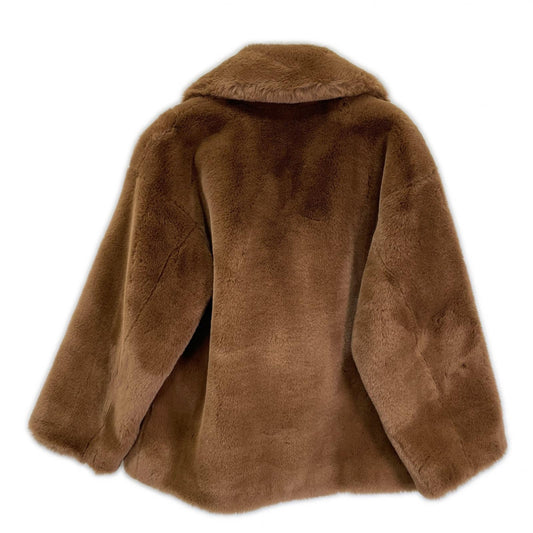 STAND STUDIO スタンドスタジオ 61477-9540 ブラウン Savannah Jacket ファーテーラードジャケット ジャケット