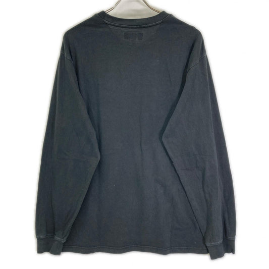 Supreme シュプリーム 25FW ブラック Small Box L/S Tee スモールボックスロゴロングスリーブカットソー トップス
