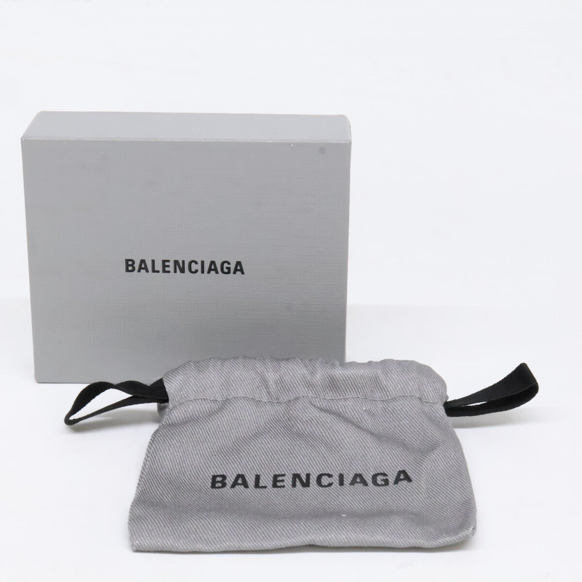 BALENCIAGA バレンシアガ 【美品】718493TZ99I0911 BB Icon Gourmette BBアイコン リンクチェーン ブレスレット