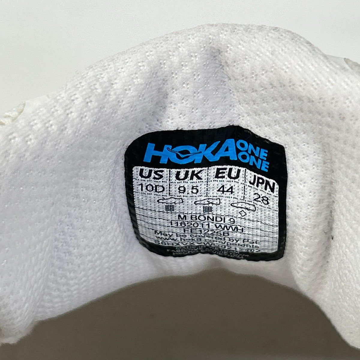 HOKAONEONE HOKA ONE ONE 【Excellent condition】1162011 BONDI 9 Bondi 9 running shoes shoes
