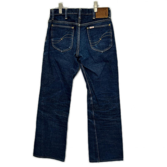 SAMURAI JEANS サムライジーンズ S0120XJ Indigo Blue Blade Model 17oz Left-Hand Twill Aoto Selvedge Bootcut Denim Pants Bottoms