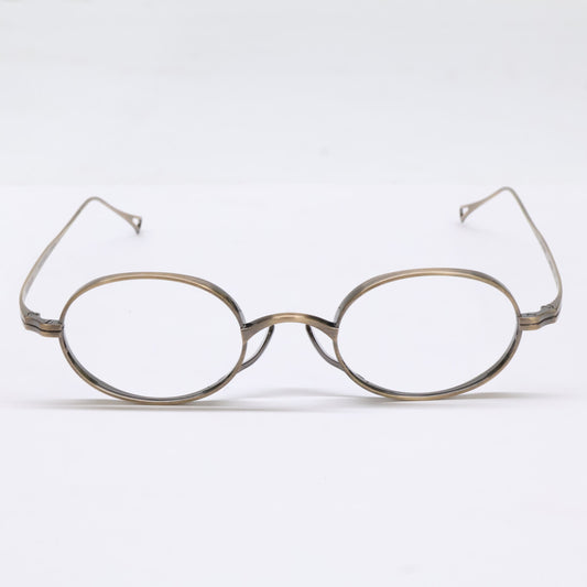 KameManNen KameManNen Like-New KMN9918 AG Lensless Oval-Shape Eyewear Glasses