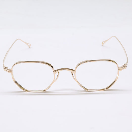 KameManNen KameManNen Like-New KMN9919 GD Lensless Strawberry-Shape Eyewear Glasses