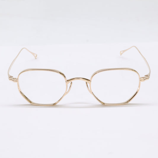 KameManNen KameManNen Like-New KMN9919 GD Lensless Strawberry-Shape Eyewear Glasses