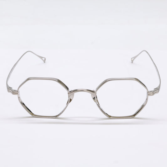 KameManNen KameManNen Like-New KMN152 TSH Lensless Octagon-Shape Eyewear Glasses
