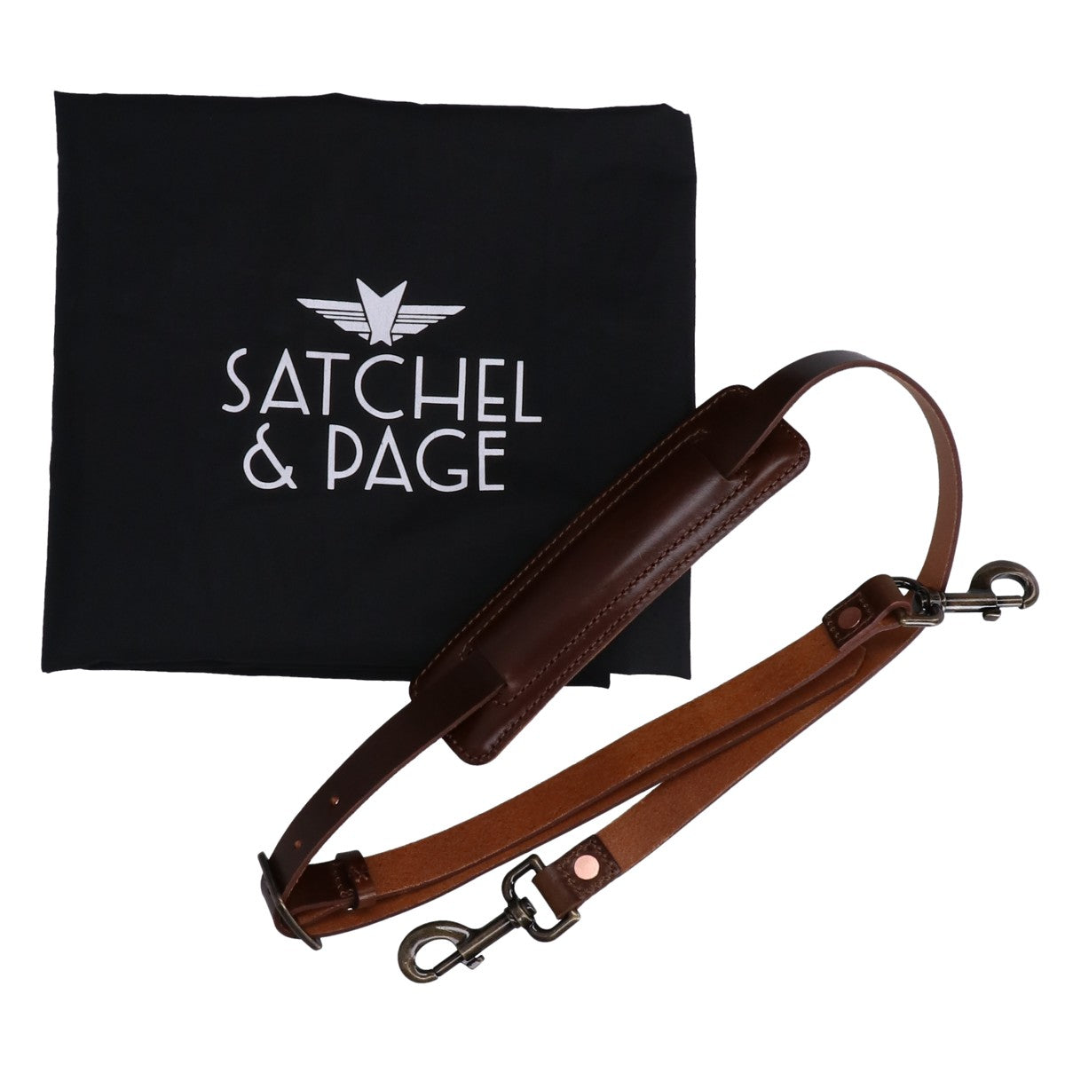 Satchel&Page Satchel and Page Excellent-condition Weekender Vegetable-tanned full-grain calfskin embossed-logo 2-way travel bag duffel bag
