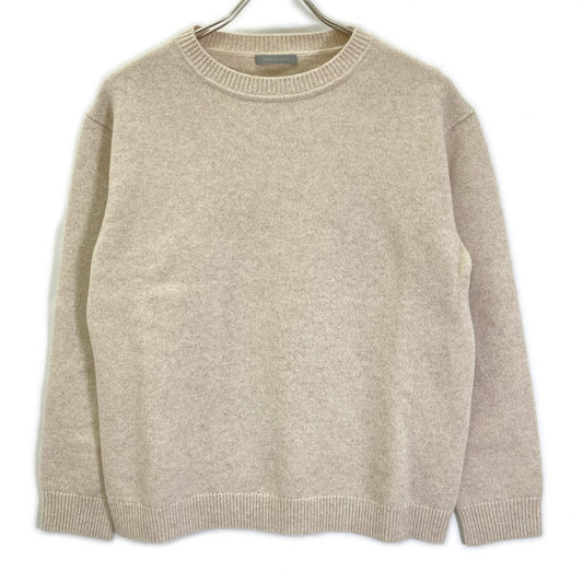 theory luxe セオリーリュクス 25AW 03-5401790 ベージュ ウールカシミヤフーディーストール付きセーター トップス