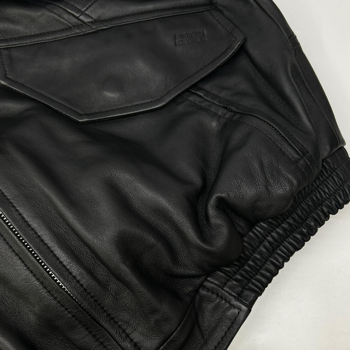 AVIREX アヴィレックス 783-5950024 ブラック LEATHER CWU BLOUSON ジャケット