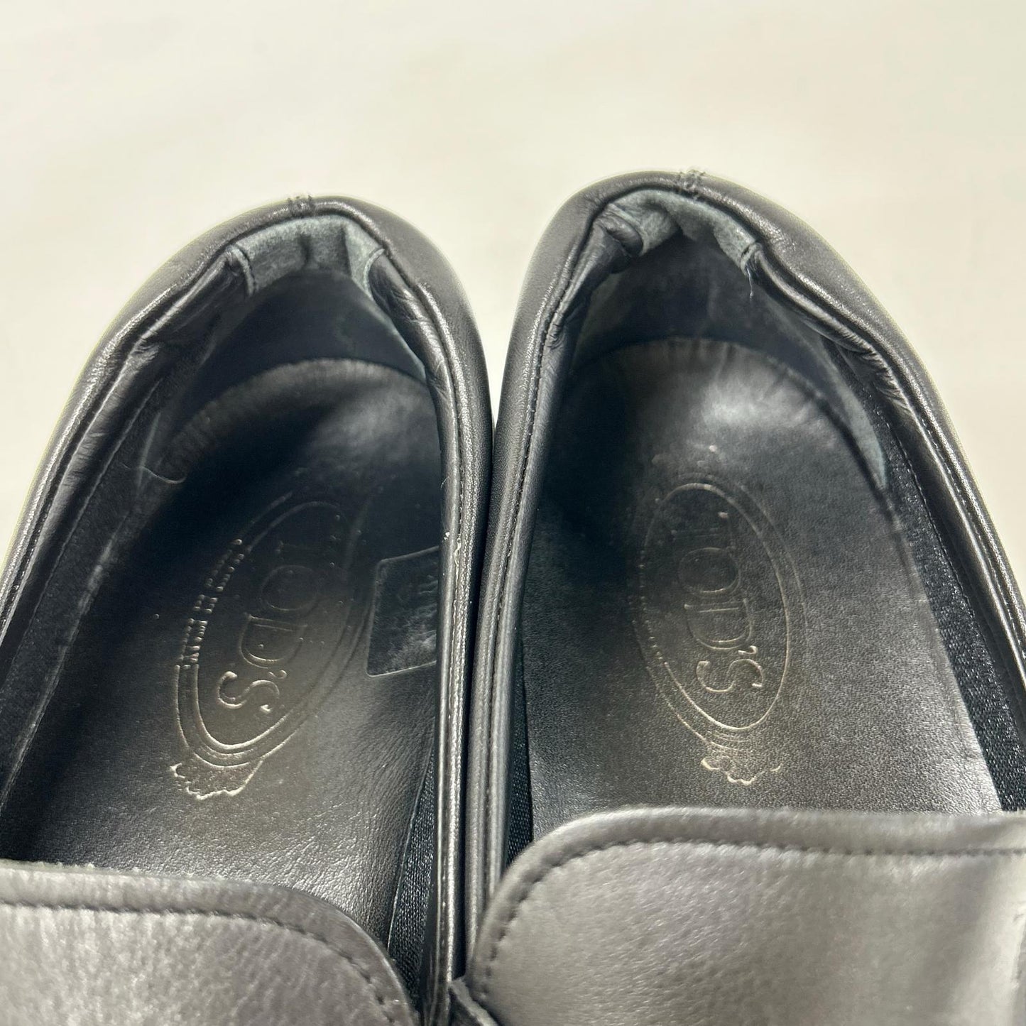 TOD'S トッズ レザー ドライビング シューズ シューズ