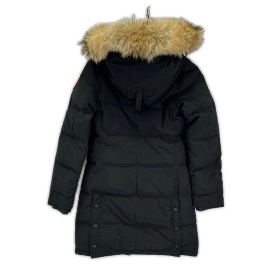 CANADA GOOSE カナダグース 2302JL ブラック マッケンジー ファー付き ダウンコート コート