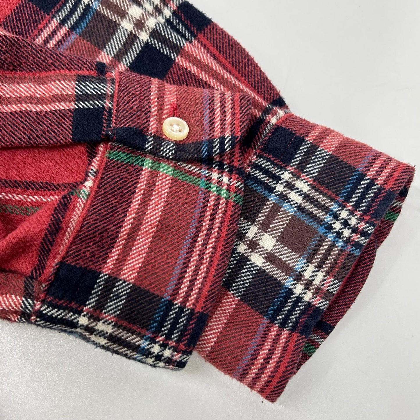 POLObyRalphLauren ポロラルフローレン レッド チェック 長袖ネルシャツ トップス