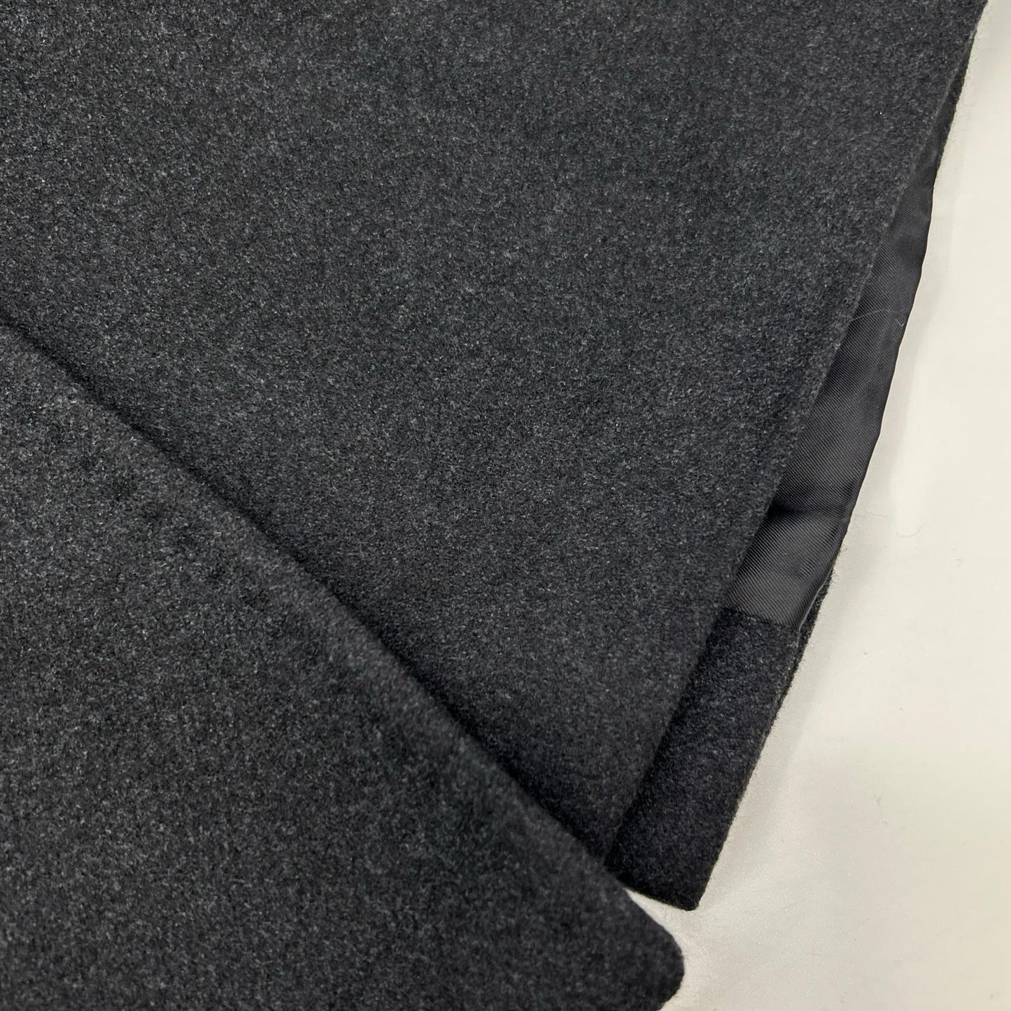 MAXMARA STUDIO マックスマーラスタジオ ブラック ダブルブレスト ウール×シルク×アンゴラ ベルト付き コート コート